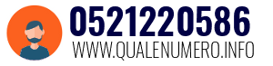 Numero di telefono 0521220586 0521220586
