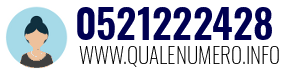 Numero di telefono 0521222428 0521222428