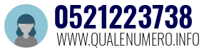 Numero di telefono 0521223738 0521223738
