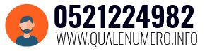 Numero di telefono 0521224982 0521224982