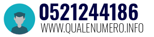 Numero di telefono 0521244186 0521244186