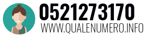Numero di telefono 0521273170 0521273170