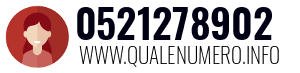 Numero di telefono 0521278902 0521278902
