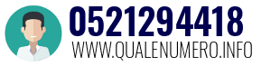 Numero di telefono 0521294418 0521294418