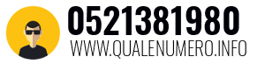 Numero di telefono 0521381980 0521381980