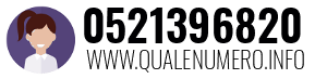 Numero di telefono 0521396820 0521396820