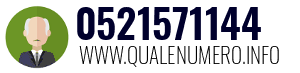Numero di telefono 0521571144 0521571144