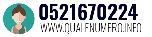 Numero di telefono 0521670224 0521670224