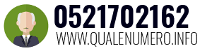 Numero di telefono 0521702162 0521702162