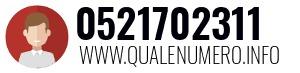 Numero di telefono 0521702311 0521702311