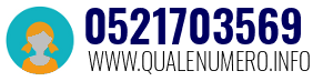 Numero di telefono 0521703569 0521703569