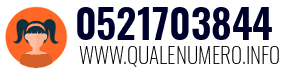 Numero di telefono 0521703844 0521703844
