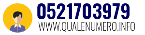 Numero di telefono 0521703979 0521703979
