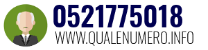 Numero di telefono 0521775018 0521775018