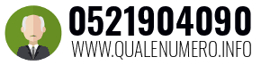 Numero di telefono 0521904090 0521904090