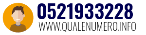 Numero di telefono 0521933228 0521933228
