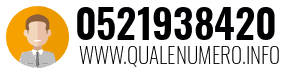 Numero di telefono 0521938420 0521938420