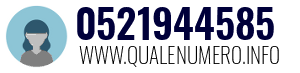 Numero di telefono 0521944585 0521944585