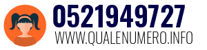 Numero di telefono 0521949727 0521949727