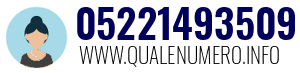 Numero di telefono 05221493509 05221493509