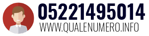 Numero di telefono 05221495014 05221495014
