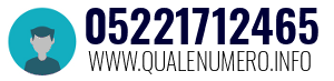 Numero di telefono 05221712465 05221712465