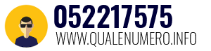 Numero di telefono 052217575 052217575