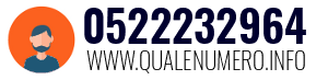 Numero di telefono 0522232964 0522232964
