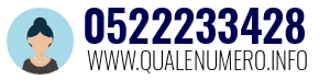 Numero di telefono 0522233428 0522233428