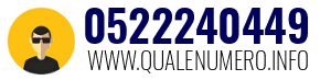 Numero di telefono 0522240449 0522240449