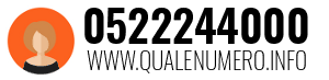 Numero di telefono 0522244000 0522244000