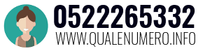 Numero di telefono 0522265332 0522265332