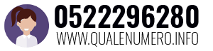 Numero di telefono 0522296280 0522296280