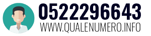 Numero di telefono 0522296643 0522296643