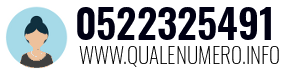 Numero di telefono 0522325491 0522325491