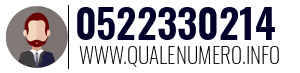 Numero di telefono 0522330214 0522330214