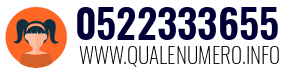 Numero di telefono 0522333655 0522333655