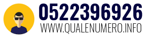 Numero di telefono 0522396926 0522396926