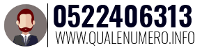 Numero di telefono 0522406313 0522406313