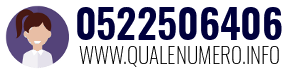 Numero di telefono 0522506406 0522506406