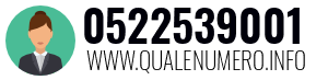 Numero di telefono 0522539001 0522539001