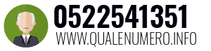 Numero di telefono 0522541351 0522541351