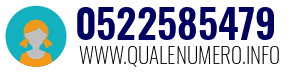 Numero di telefono 0522585479 0522585479