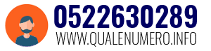 Numero di telefono 0522630289 0522630289