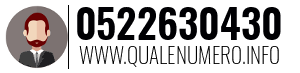 Numero di telefono 0522630430 0522630430
