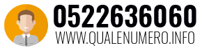 Numero di telefono 0522636060 0522636060