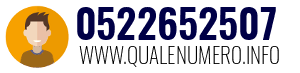 Numero di telefono 0522652507 0522652507