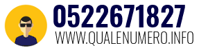 Numero di telefono 0522671827 0522671827
