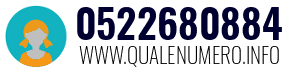 Numero di telefono 0522680884 0522680884