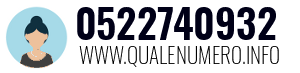 Numero di telefono 0522740932 0522740932